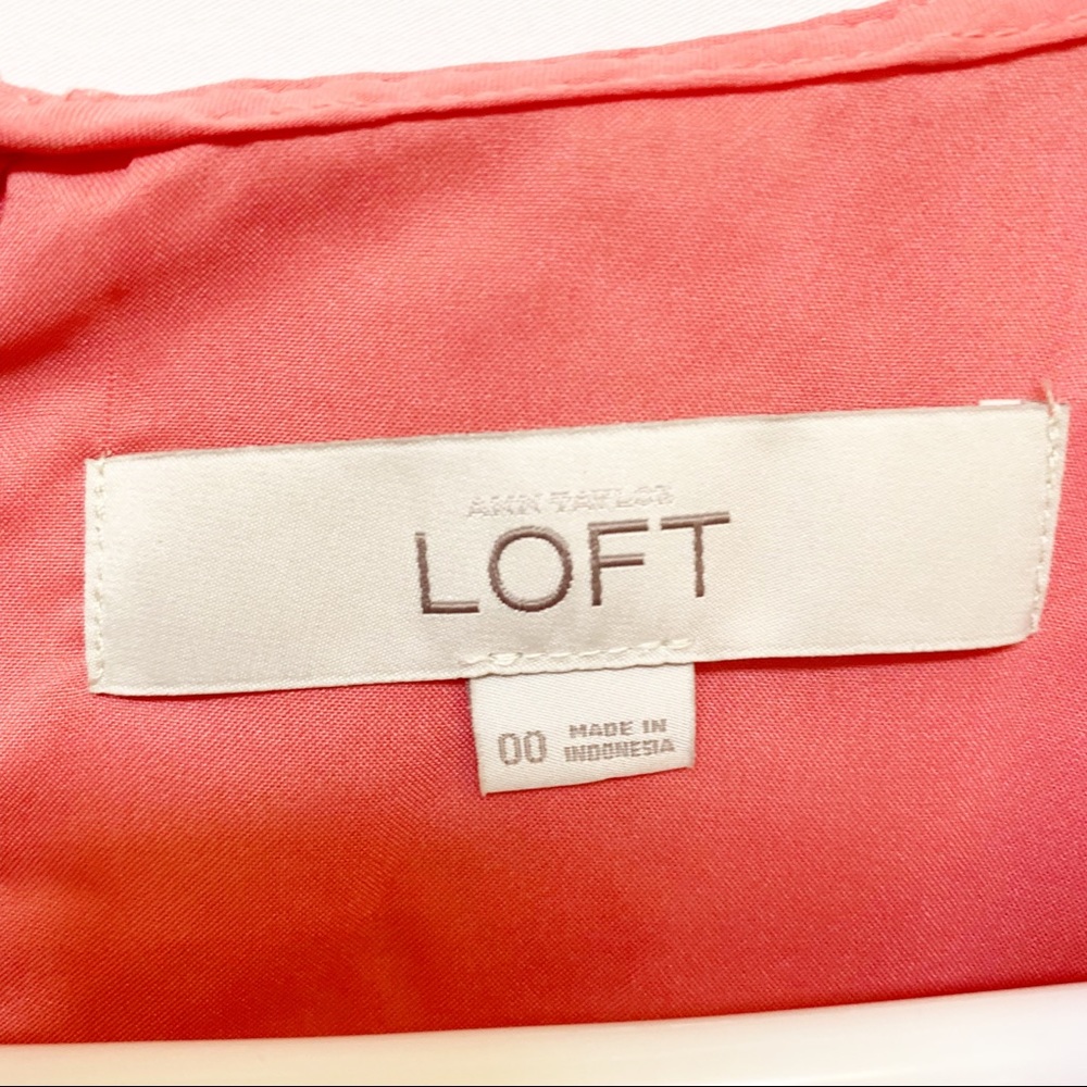 Ann Taylor Loft Coral Dress - Picture 4 of 4